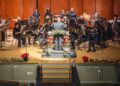 The Lyon College Symphonic Wind Ensemble performs during a concert in December 2025. 
(Special to the Democrat-Gazette)