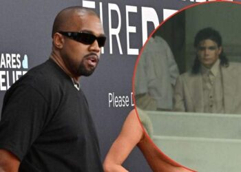 Kanye West is back at it with his antics. MEGA; Kanye West/YOUTUBE
