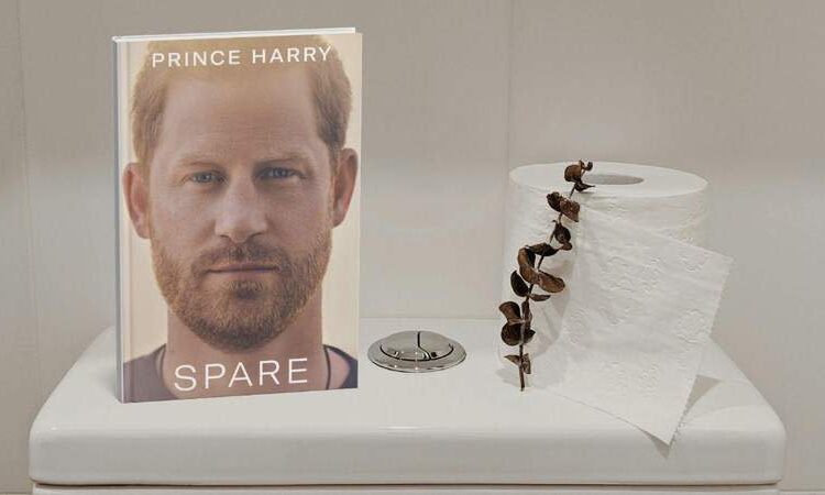Prince Harry has been mocked over a poll labeling his memoir the 'top toilet book.'PEXELS; MEGA