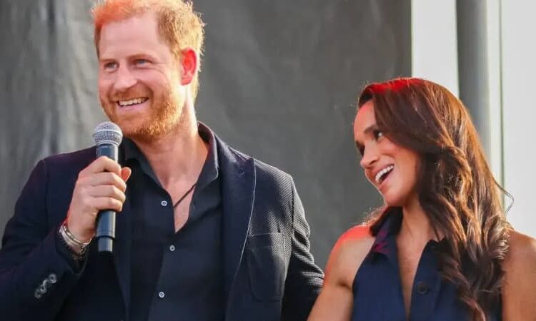Prince Harry is said to think he and his wife, Meghan Markle, are exactly what the royal family need.MEGA