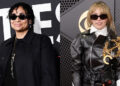 (L-R) Raven-Symoné and Miley Cyrus.