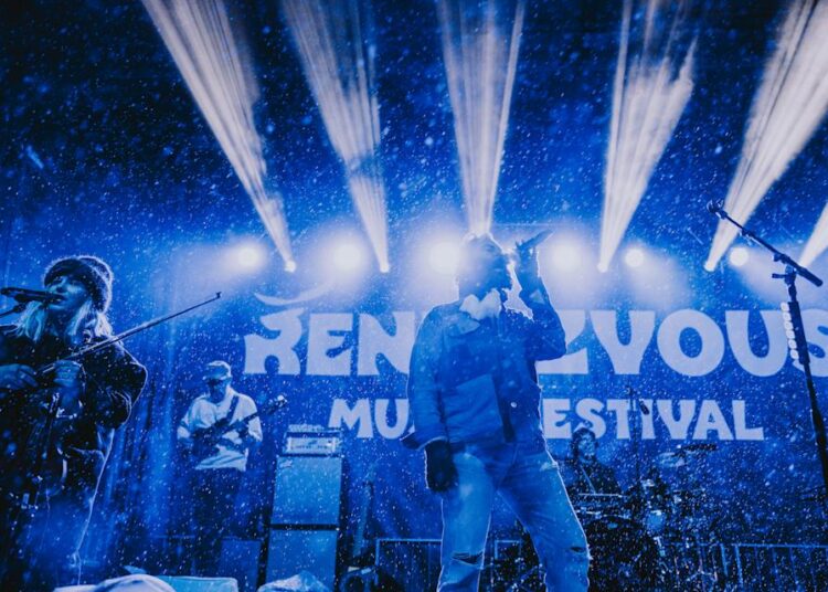 The Head and the Heart band performed at a past Rendezvous Music Festival in Jackson, Wyoming
