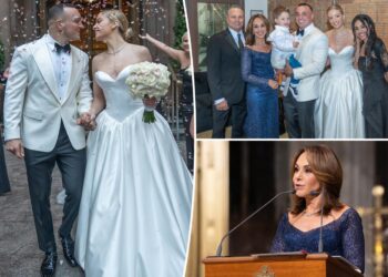 'Good Day New York' anchor Rosanna Scotto's son marries in celebrity-studded, 'fairytale' NYC wedding