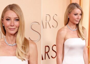 Gwyneth Paltrow Wears Giorgio Armani Privé for Oscars 2026 Red Carpet