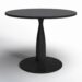 Wayfair, Wade Logan&reg; 35" Round Desktop Pedestal Base Petite Black Dining Tables &amp; Reviews | Wayfair