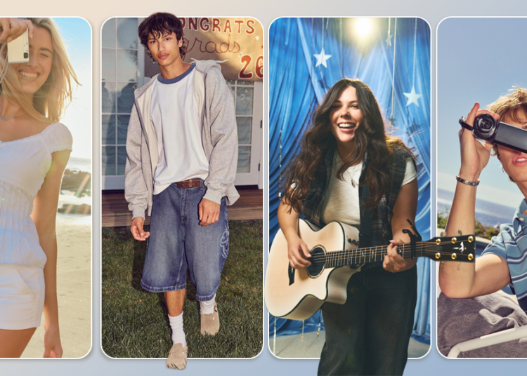 Hollister's new graduation campaign leans into nostalgia