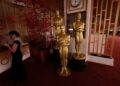 Hollywood Stars Arrive at Unpredictable Oscars