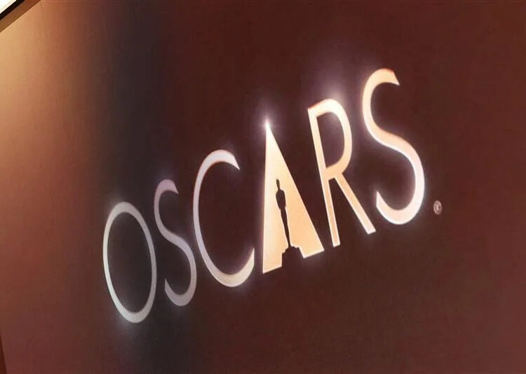 A giant screen shows the Oscar logo before the start of the 98th Academy Awards nominations announcement at the Samuel Goldwyn Theatre in Beverly Hills, California, January 22, 2026.