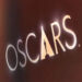 A giant screen shows the Oscar logo before the start of the 98th Academy Awards nominations announcement at the Samuel Goldwyn Theatre in Beverly Hills, California, January 22, 2026.