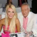 Crystal and Hugh Hefner pictured together in 2013 (Paul Archuleta/FilmMagic)