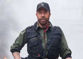 Chuck Norris The Expendables 2Credit: Millennium Films/Kobal/Shutterstock