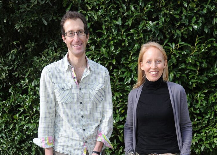 Jerry and Shelley Lawson from Englefield Green, the co-founders of Frog Bikes (lightweight kids' bikes), with a couple of bikes.