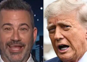 Jimmy Kimmel Has A Theory About 'Big Red Yuck' On Trump's Neck