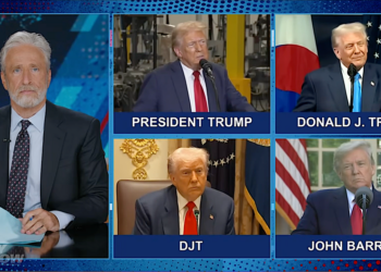 Jon Stewart Mocks Trump's Iran Narrative With 'Expert Panel'