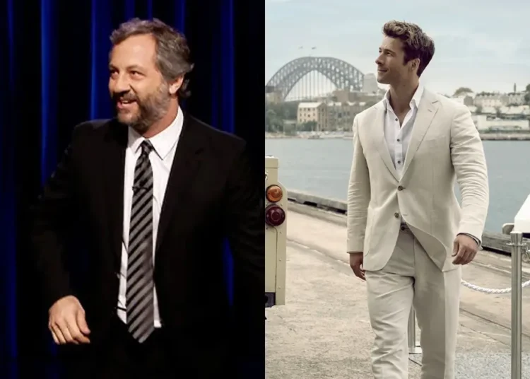 Judd Apatow & Glen Powell