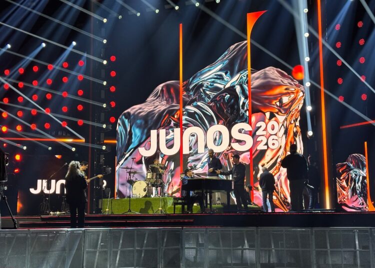 musicians on stage