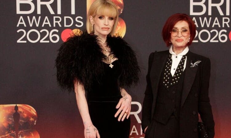 Kelly Osbourne attended the 2026 Brit Awards on February 28 with her mother, Sharon Osbourne.MEGA