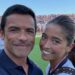 Mark Consuelos with his daughter Lola.Credit: Lola Consuelos/Instagram