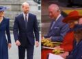 The Prince and Princess of Wales join other senior royals for Commonwealth Day Service