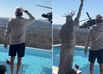 Kid Rock and helicopter