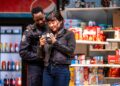 Brandon McKnight, left, and Kelly Seo in "Kim's Convenience."