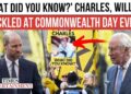King Charles & Royals 'Booed' At Commonwealth Day Service As Andrew Scandal Sparks Protests