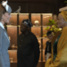 The Princess of Wales talks to the First Lady of Nigeria