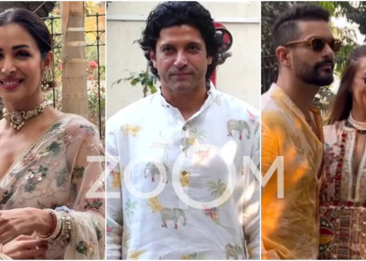 Kritika Kamra and Gaurav Kapur Tie the Knot: Celebrities Including Farhan Akhtar, Malaika Arora, Angad, and Neha Join the Celebration – View Photos