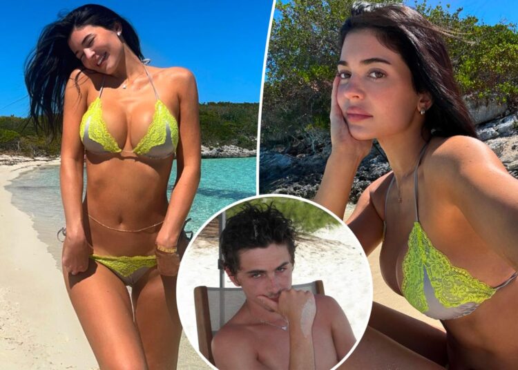 Kylie Jenner, Timothée Chalamet drop intimate beach snaps from relaxing vacations