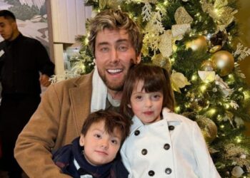 Lance Bass shares 4-year-old twins Violet and Alexander with husband Michael Turchin.@lancebass/Instagram