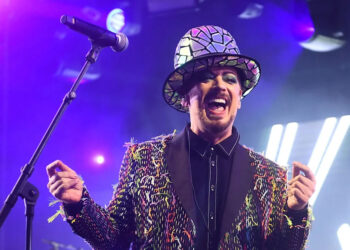 George performing