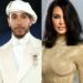 Lewis Hamilton Reacts to Kim Kardashian Red Carpet Look