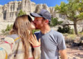 Lily Collins and Charlie McDowell engagement photo.Credit: Lily Collins/Instagram