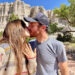 Lily Collins and Charlie McDowell engagement photo.Credit: Lily Collins/Instagram