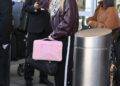 03/11/2026 exclusive: lindsay lohan and family are spotted touching down in new york city. the dubai based actress was all smiles as she and husband bader shammas are back on us soil days after reports she was safe amid an ongoing conflict and heightened tensions in the middle east. **video available**sales@theimagedirect.com please byline:theimagedirect.com*exclusive please email sales@theimagedirect.com for fees before use