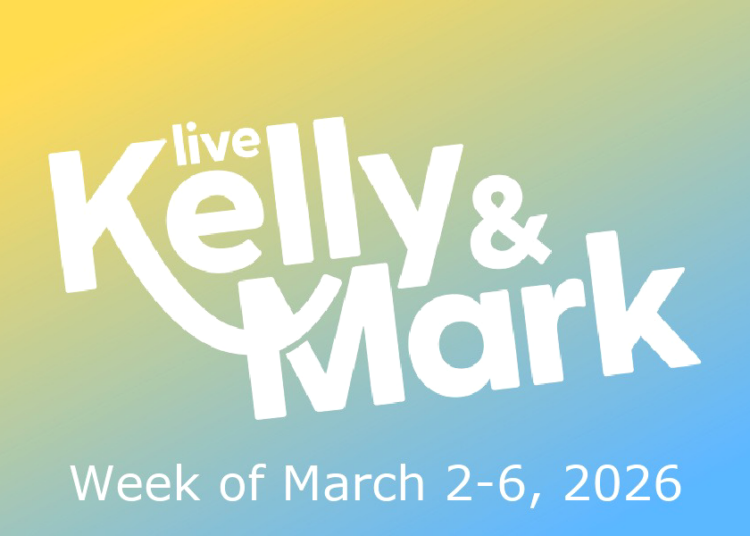 Live with Kelly and Mark Guests Alysa Liu, Caitriona Balfe Mar. 2-6