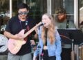 The Lost Bears were one of several groups that provided entertainment during the Sunday, Aug. 3 Fallout Art and Music Festival on Main Street. Aberdeen Insider photo by Elisa Sand.