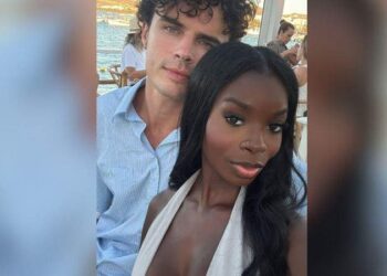 Nic Vansteenberghe exclusively tells OK! how he and girlfriend Olandria Carthen keep in touch when they are so 'busy.' @olandria/Instagram