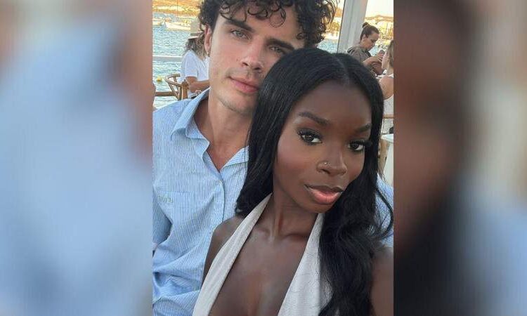 Nic Vansteenberghe exclusively tells OK! how he and girlfriend Olandria Carthen keep in touch when they are so 'busy.' @olandria/Instagram