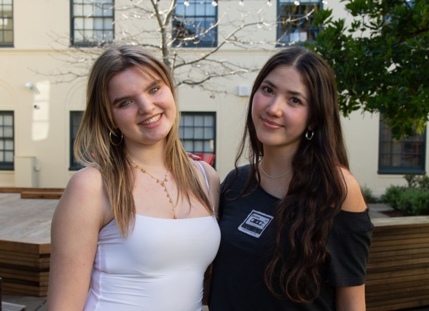 Marin Academy students Sienna Driegert, left, and Tatiana Ting are behind SheShreds Fest. (Courtesy of Marin Academy)