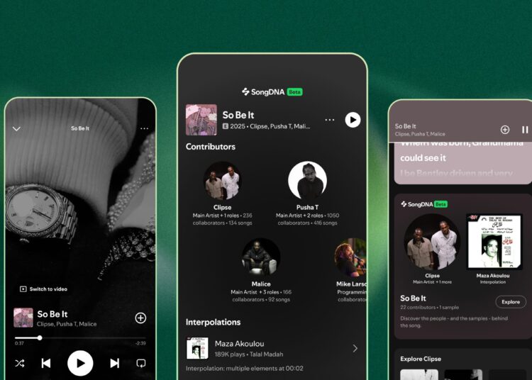 Meet SongDNA, a New Beta Feature That Reveals the Creative Connections Behind Your Favorite Tracks — Spotify