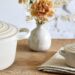 Le Creuset Meringue Casserole with mini