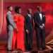 Sinners actors Delroy Lindo, Michael B. Jordan, Wunmi Mosaku and Miles Caton