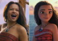 Catherina Laga'aia as live-action MoanaCredit: Disney (2)