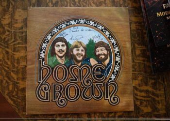 Home Grown’s first album from 1976 in Modesto, Tuesday, March 10, 2026.
