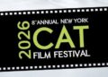 2026 New York Cat Film Festival poster (courtesy of the NY Cat Film Festival).