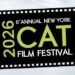 2026 New York Cat Film Festival poster (courtesy of the NY Cat Film Festival).