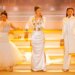 Rei Ami, EJAE, and Audrey Nuna from KPop Demon Hunters performing on stage during the Oscars show.