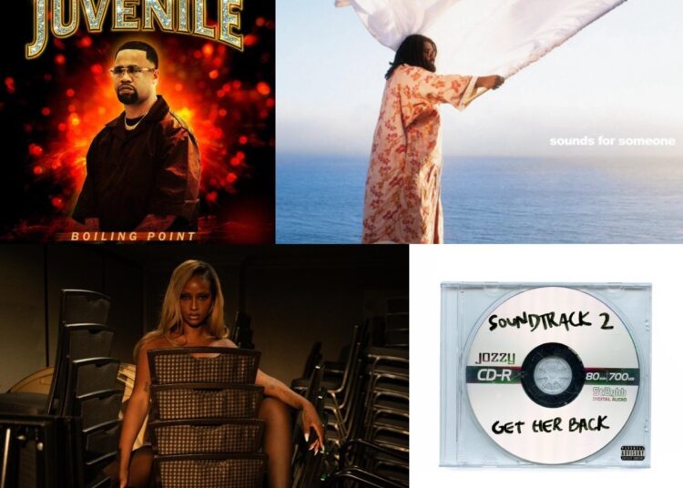 Best New Music This Week: Jozzy’s ‘SoundTrack 2 Get Her Back,’ Juvenile Reaches The ‘Boiling Point,’ Justine Skye Drops “Candy,” And More