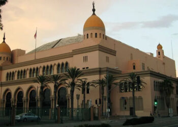 The Shrine Auditorium in Los Angeles, host venue for the 32nd Actor Awards, March 1, 2026. Credit: StephK (Stephanie Kemna), CC BY-SA 3.0, via Wikimedia Commons.